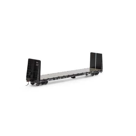 Athearn HO RTR 60' Bulkhead Flat, WP #1472 - ATH17086