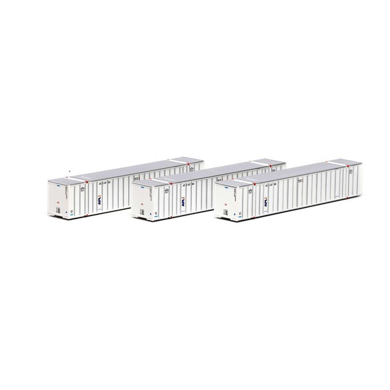 Athearn N 53' Stoughton Container, APL (3) - ATH17653