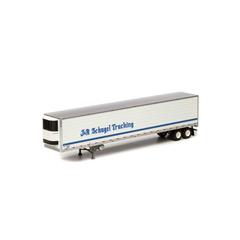 Athearn HO RTR 53'Utility Reefer Trailer,J&R Schugel#91559 - ATH17985