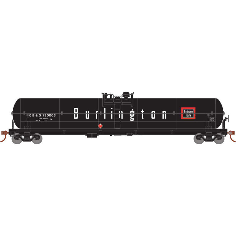 Athearn HO RTR 62' Tank, CB&Q #130003 - ATH18004