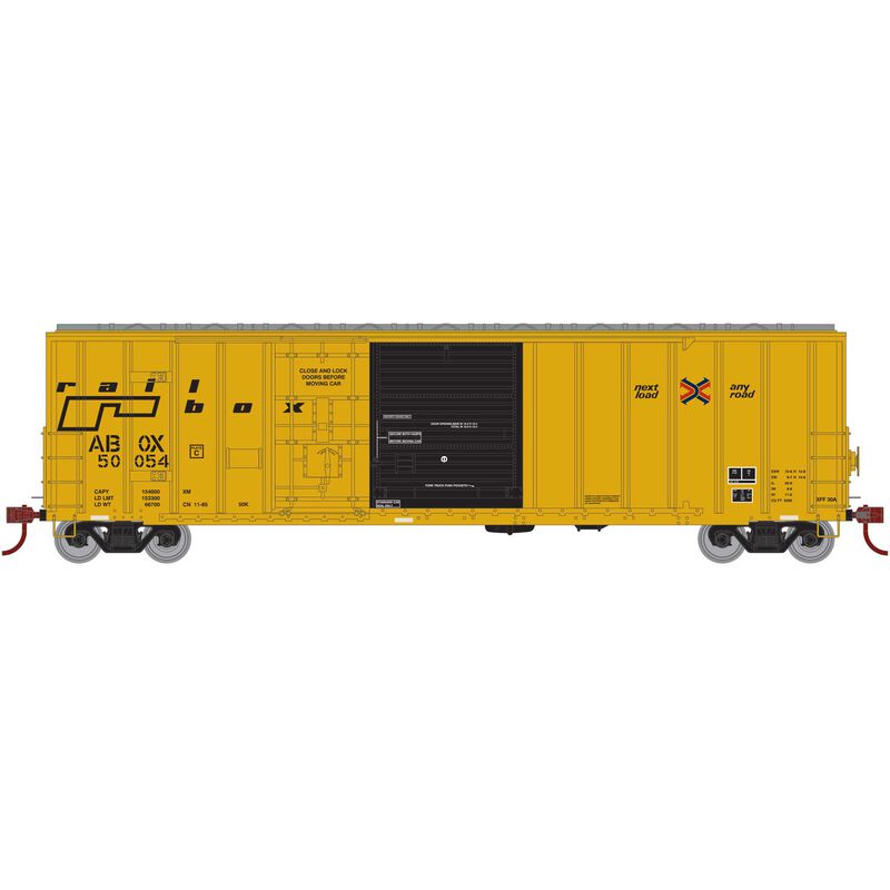 Athearn N 50' FMC Ex-Post Combo Door Box, RBOX/Late #50054 - ATH20084