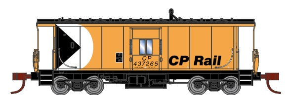 N BW Caboose, CPR #437265