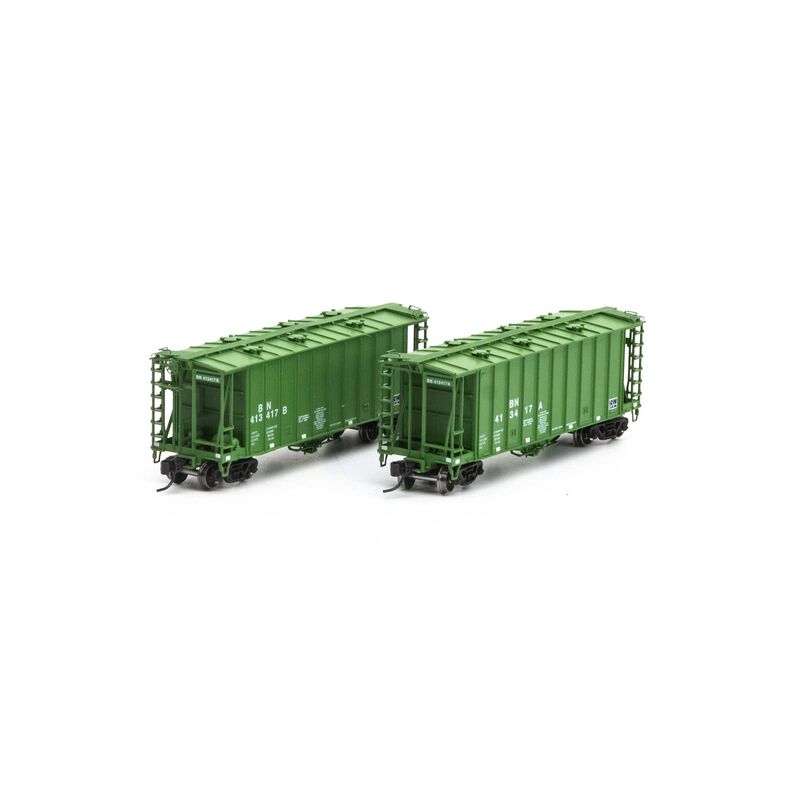Athearn N GATC 2600 Airslide Hopper, BN Drawbar #2 (2) - ATH23468