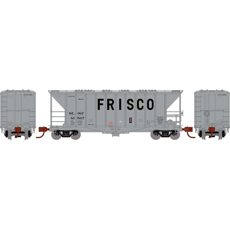 Athearn N GATC 2600 Airslide Hopper, SLSF #81567 - ATH23878
