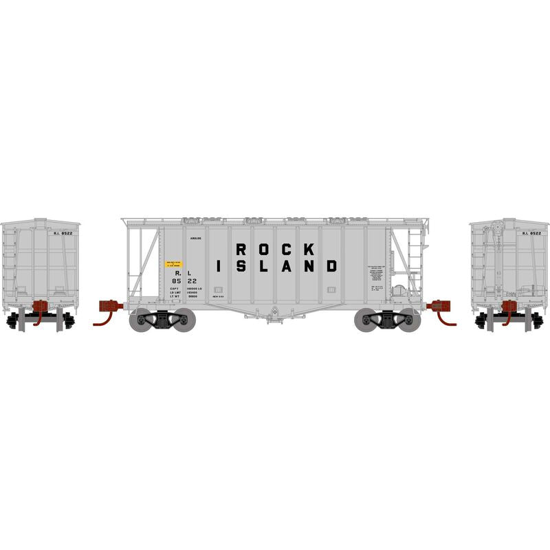 Athearn N GATC 2600 Airslide Hopper, RI #8522 - ATH23882