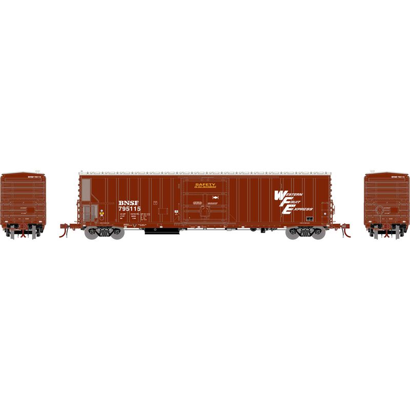 Athearn N FGE 57' Mechanical Reefer, BNSF #795115 - ATH24609