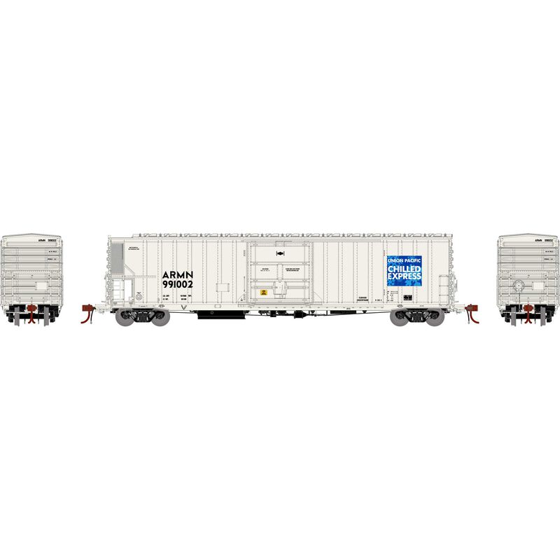 Athearn N FGE 57' Mechanical Reefer, UP/ARMN #991002 - ATH24621