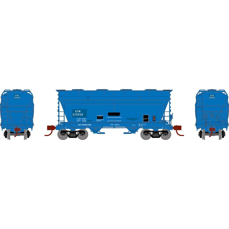 Athearn N ACF 2970 Covered Hopper, GT&W #315059 - ATH24668