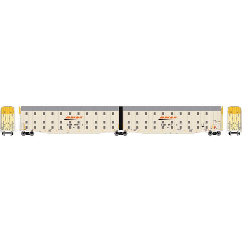 Athearn N Auto-Max Carrier, BNSF/Wedge #314311