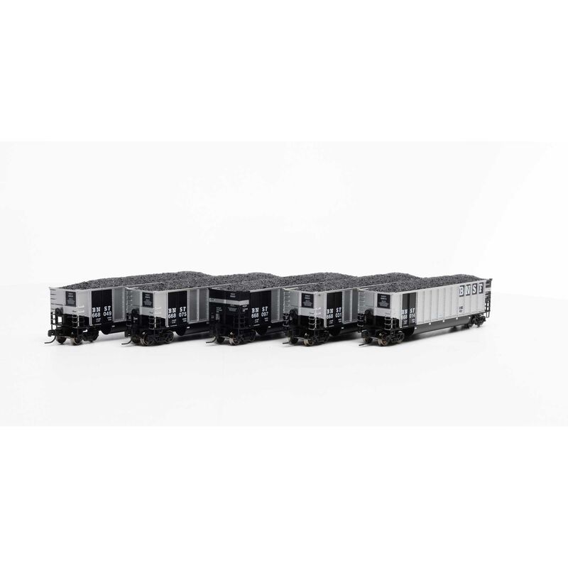 Athearn N Bethgon Coalporter w/Load, BN SF #3 (5)