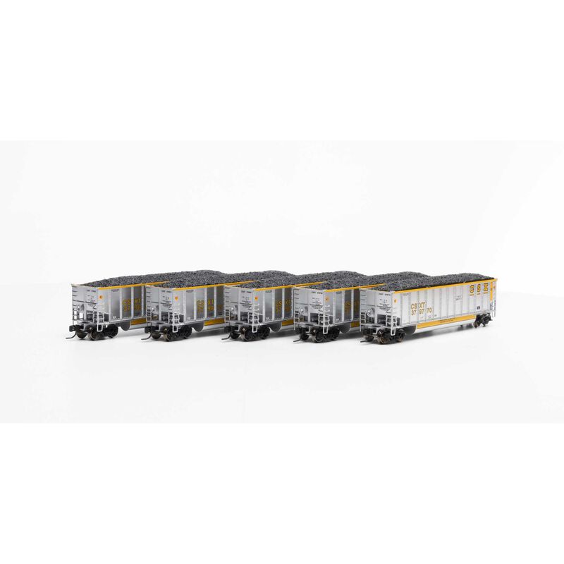 Athearn N Bethgon Coalporter w/Load, CSX #3 (5)