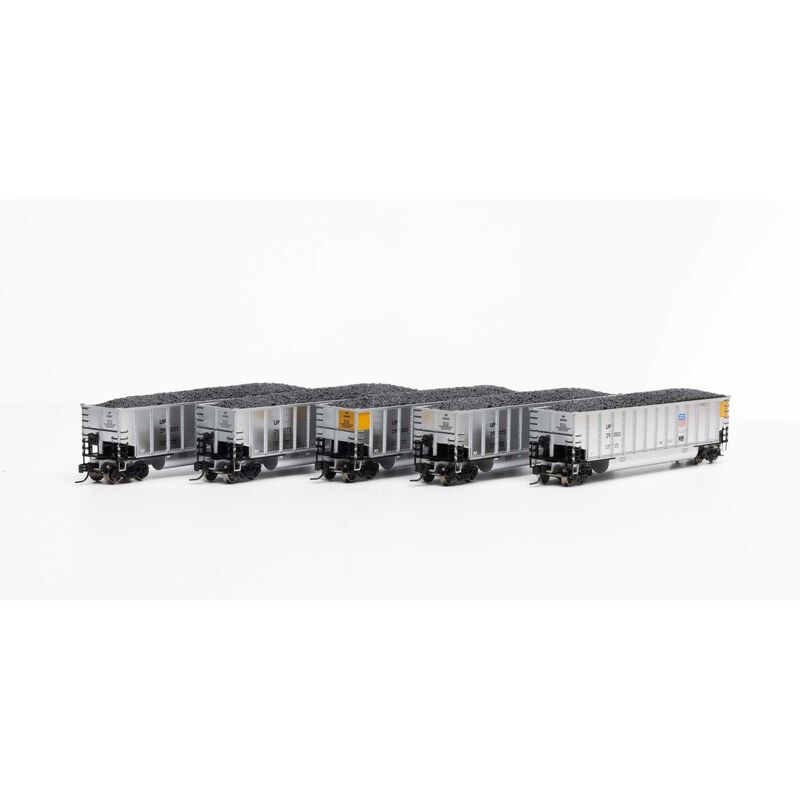Athearn N  Bethgon Coalporter w/Load, UP #2 (5)