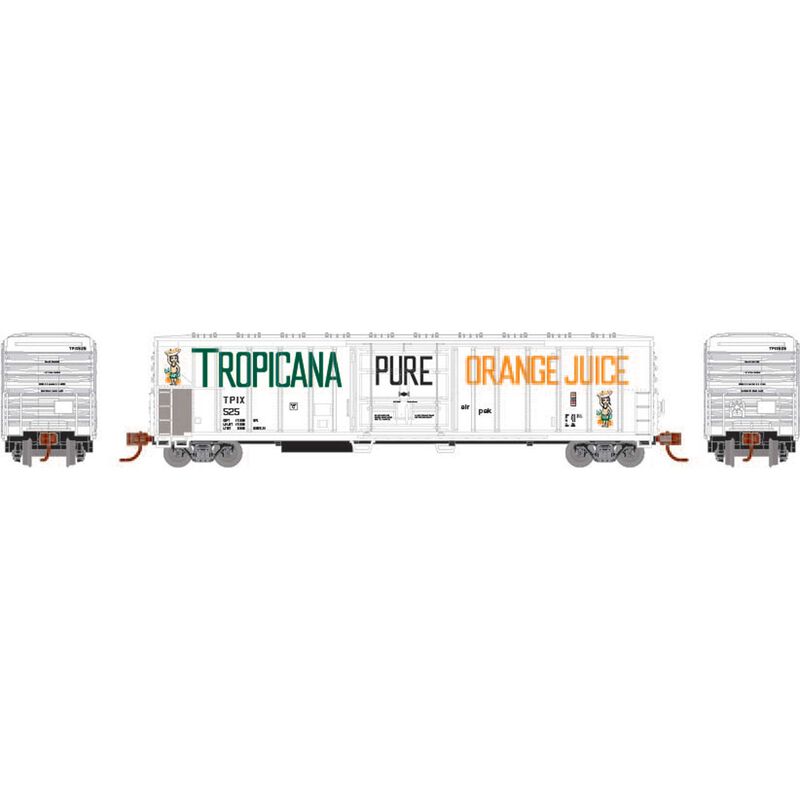 Athearn N 57' PCF Mechanical Reefer, Tropicana #525 - ATH25362