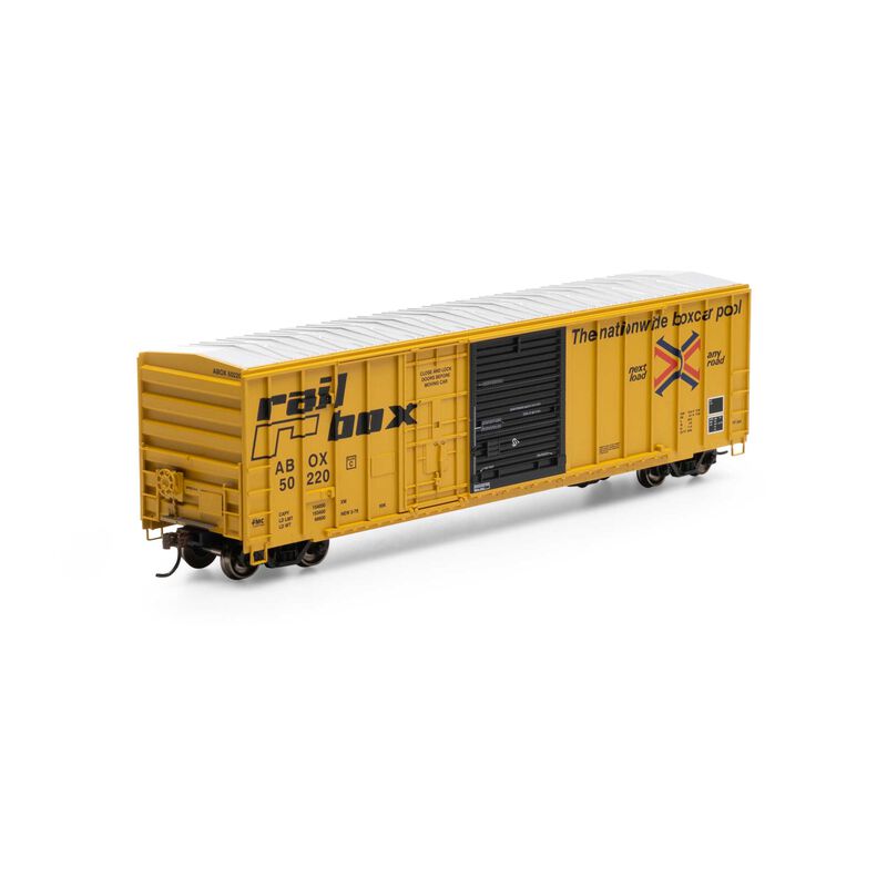 HO RTR 50' FMC Combo Door Box, ABOX/Early #50220