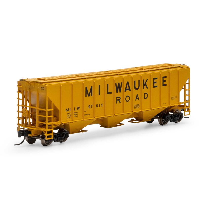 Athearn N PS 4427 Covered Hopper, MILW #97611