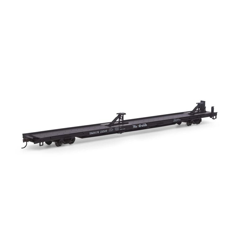 Athearn HO RTR 85' TOFC Flat, D&RGW #21507 - ATH27661