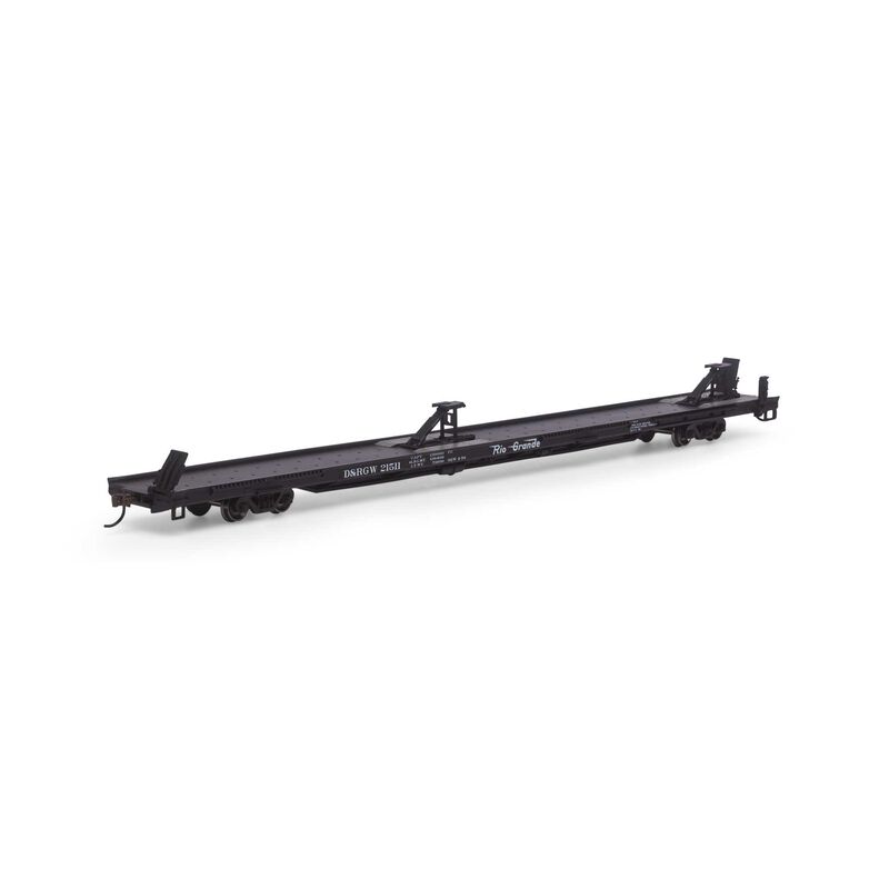 Athearn HO RTR 85' TOFC Flat, D&RGW #21511 - ATH27662