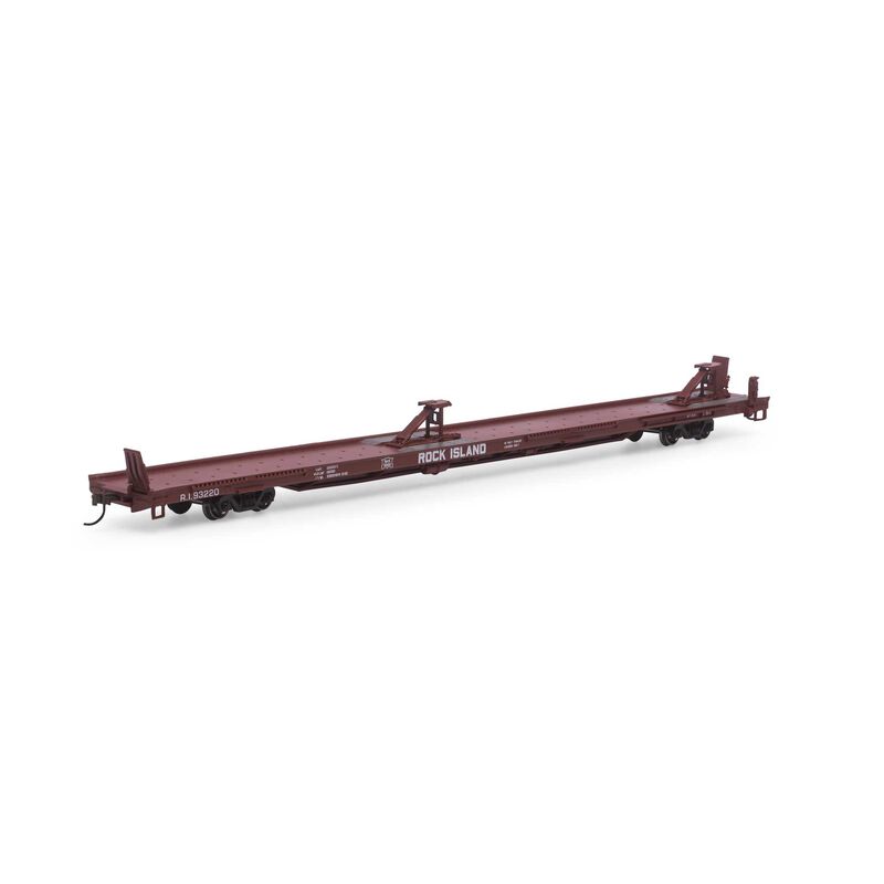 Athearn HO RTR 85' TOFC Flat, RI #93220 - ATH27667