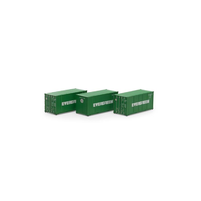 HO RTR 20' Corrugated Container, EISU #1 (3)