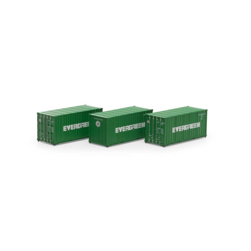 HO RTR 20' Corrugated Container, EISU #2 (3)