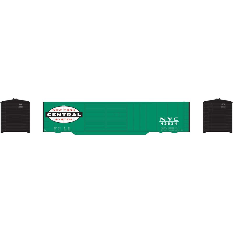 Athearn N 50' Double Sliding Door Box, NYC #43834 - ATH2785