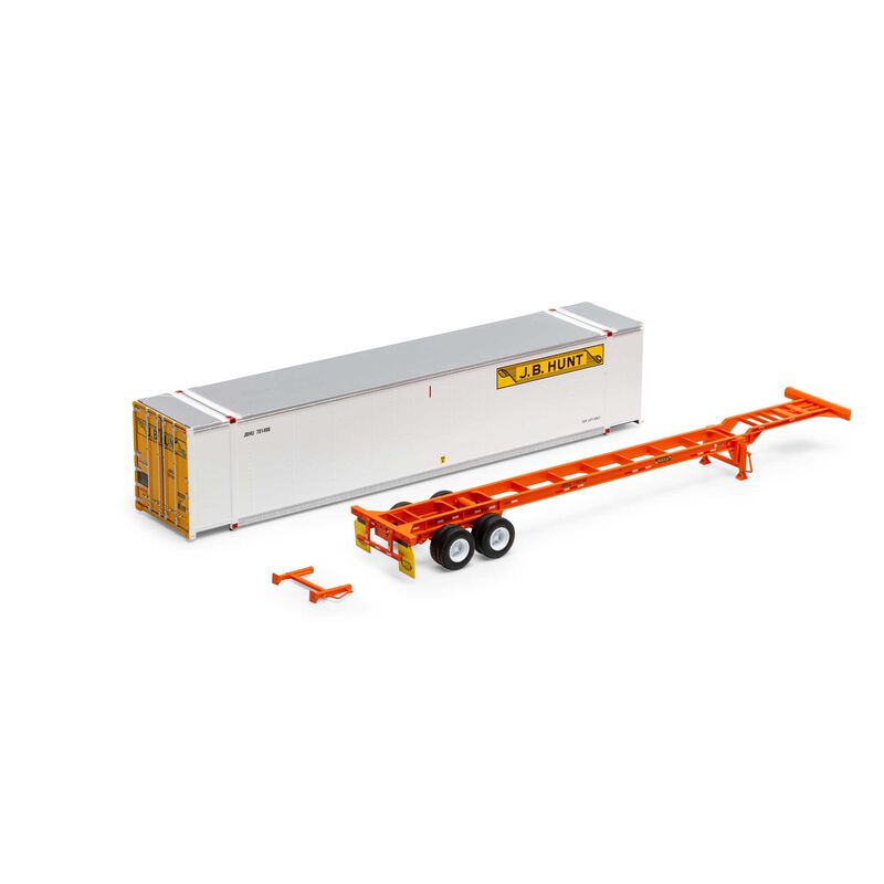 HO 48' Container w/Chassis, JBHU