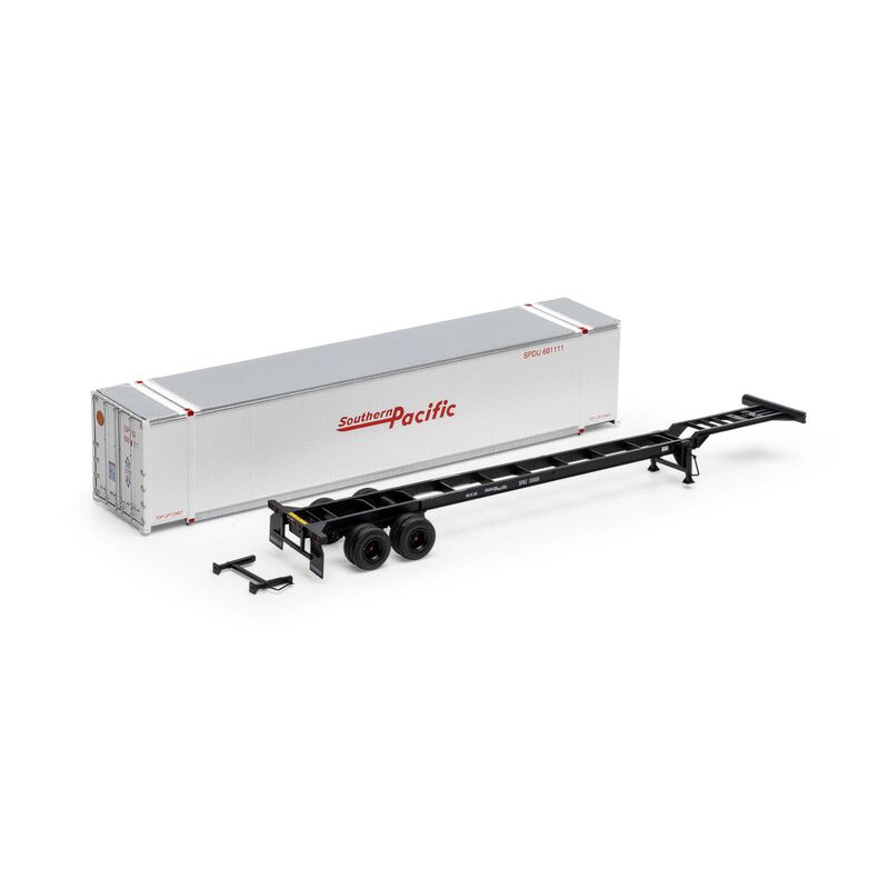 HO 48' Container w/Chassis, SPDU/SPDZ