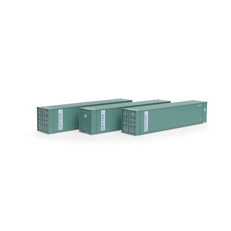 Athearn HO RTR 45' Container, Dong Fang #1 (3) - ATH28042