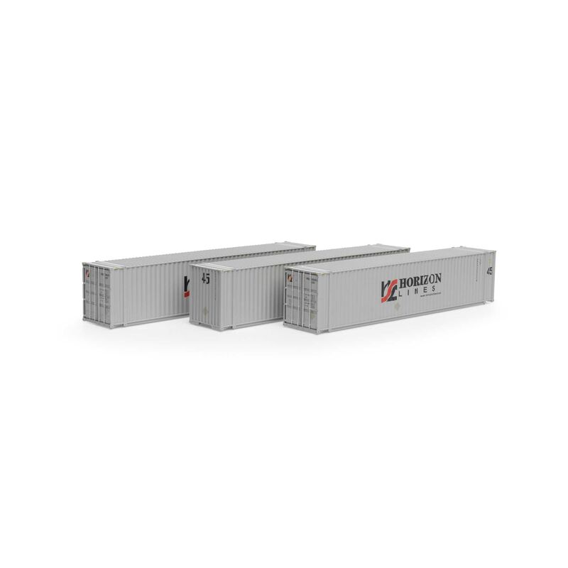 Athearn HO RTR 45' Container, Horizon Lines #2 (3) - ATH28047