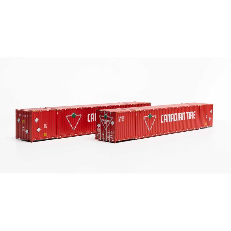 Athearn HO 60' Container, CDAU #619038/620033 (2) - ATH28536