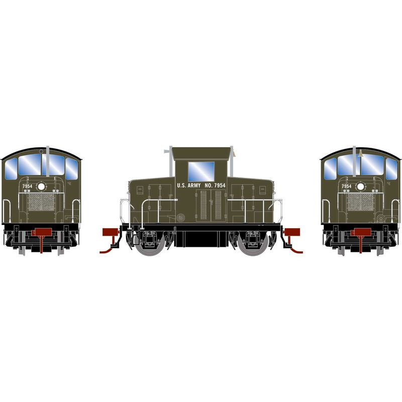 Athearn HO EMD Model 40 DCC Ready, USAX #7954