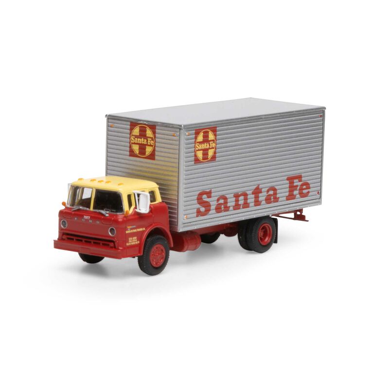 Athearn HO RTR Ford C Box Van, Santa Fe - ATH2960