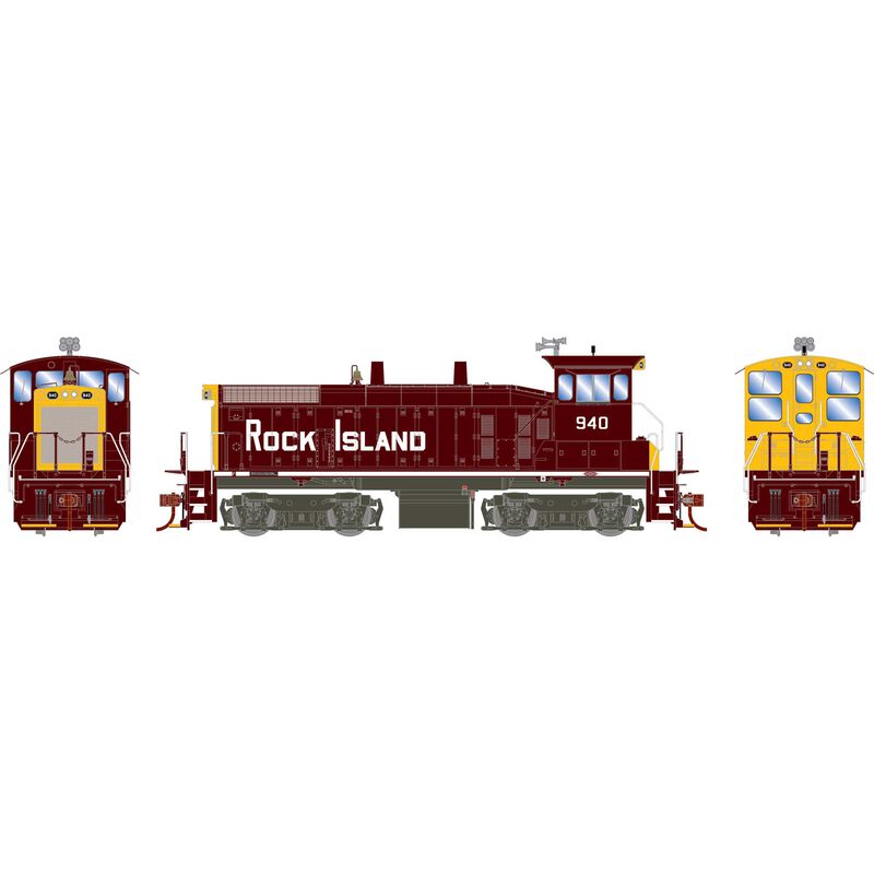 Athearn HO SW1500, Rock Island #940