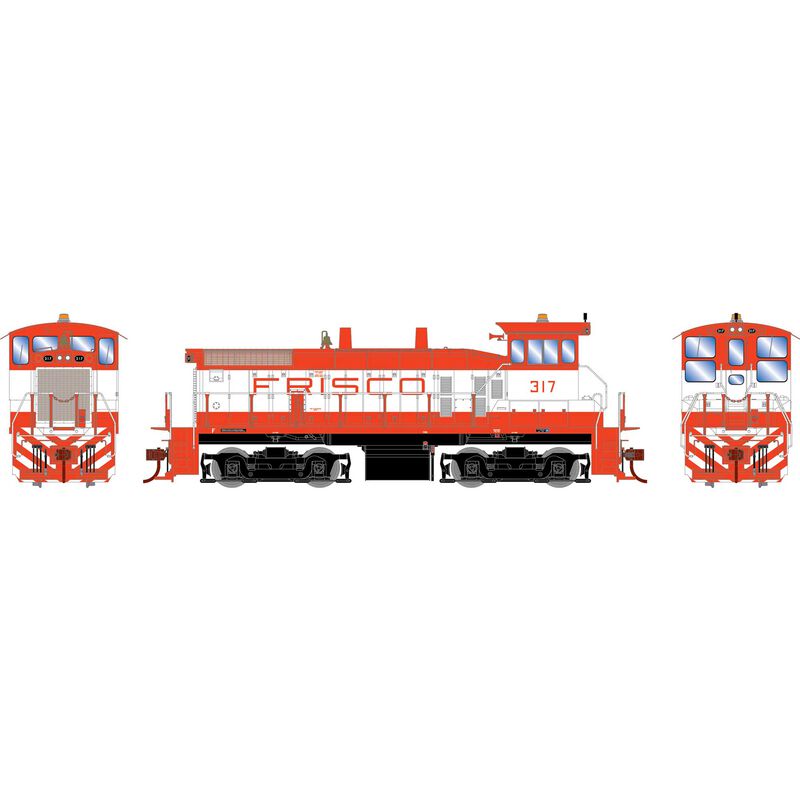 Athearn HO SW1500, Frisco #317