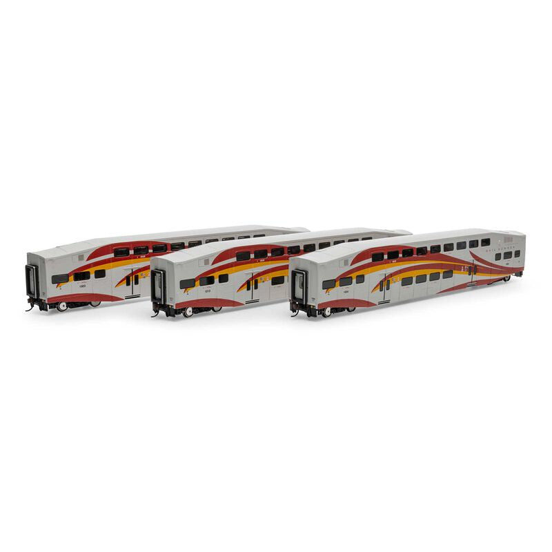HO Bombardier Coach, NMRX #1003/1004/1013