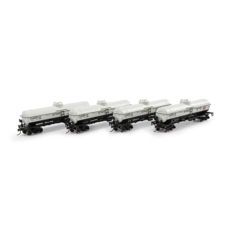 Athearn HO 1-Dome Tank, Champlin/HHCX (4)