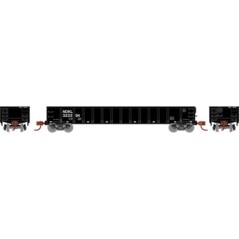 Athearn N 52' Mill Gondola, NOKL #322204 - ATH3553