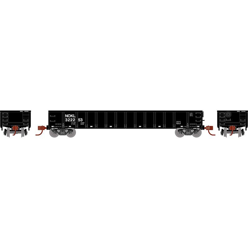 Athearn N 52' Mill Gondola, NOKL #322253 - ATH3555