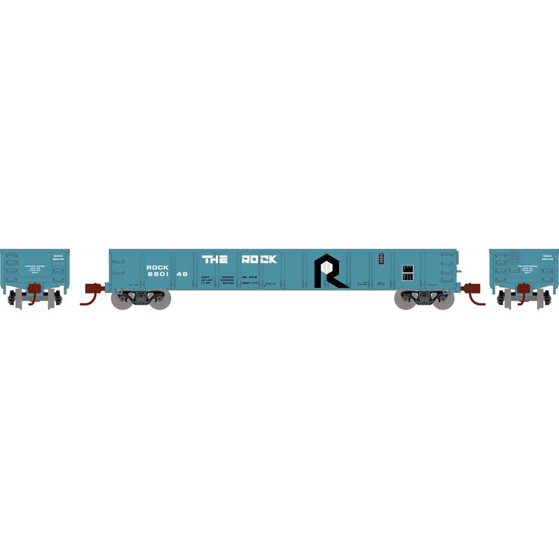 Athearn N 52' Mill Gondola, RI #680149 - ATH3559