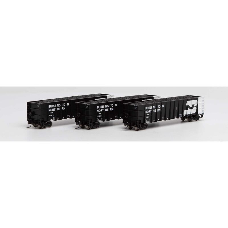 Athearn ATH3830 N Thrall High Side Gondola w/Load, BN #2 (3) - ATH3830