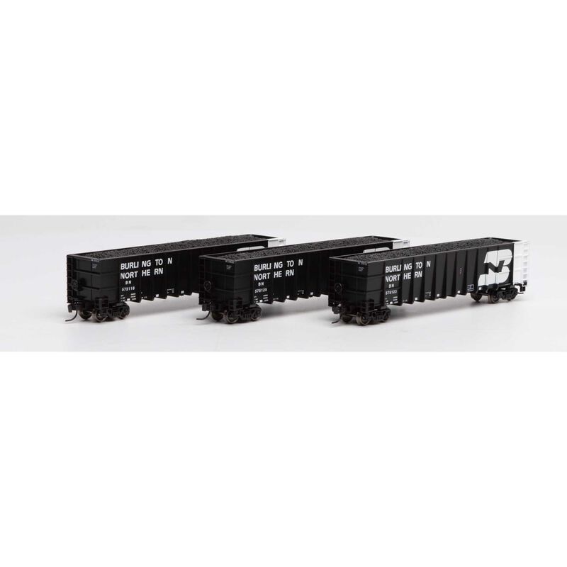 Athearn ATH3831 N Thrall High Side Gondola w/Load, BN #3 (3) - ATH3831