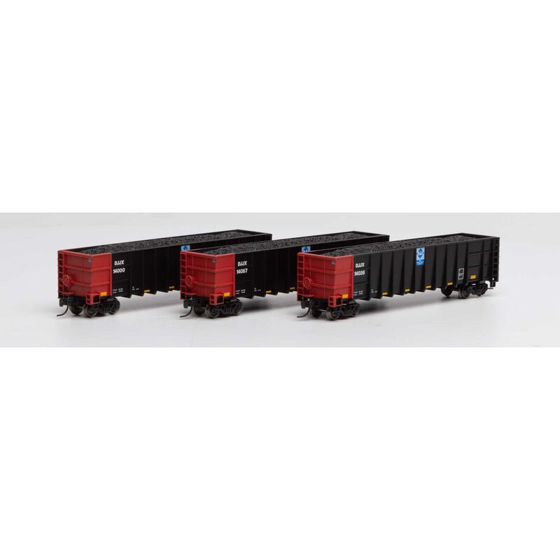 Athearn N Thrall High Side Gondola w/Load, DJJX #1 (3) - ATH3833