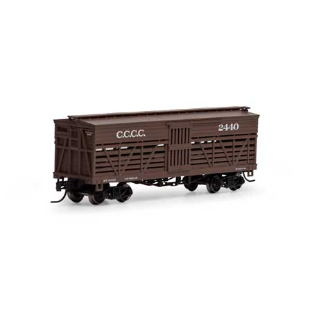 Athearn N 36' Old Time Stock Car, CCCC #2440 - ATH5237