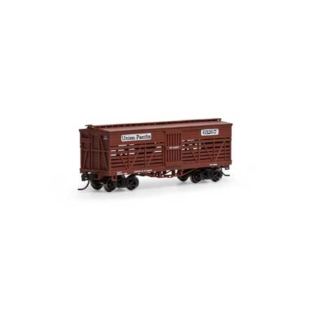Athearn N 36' Old Time Stock Car, UP #61267 - ATH5243