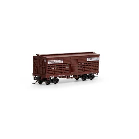 Athearn N 36' Old Time Stock Car, RI #79191 - ATH5250