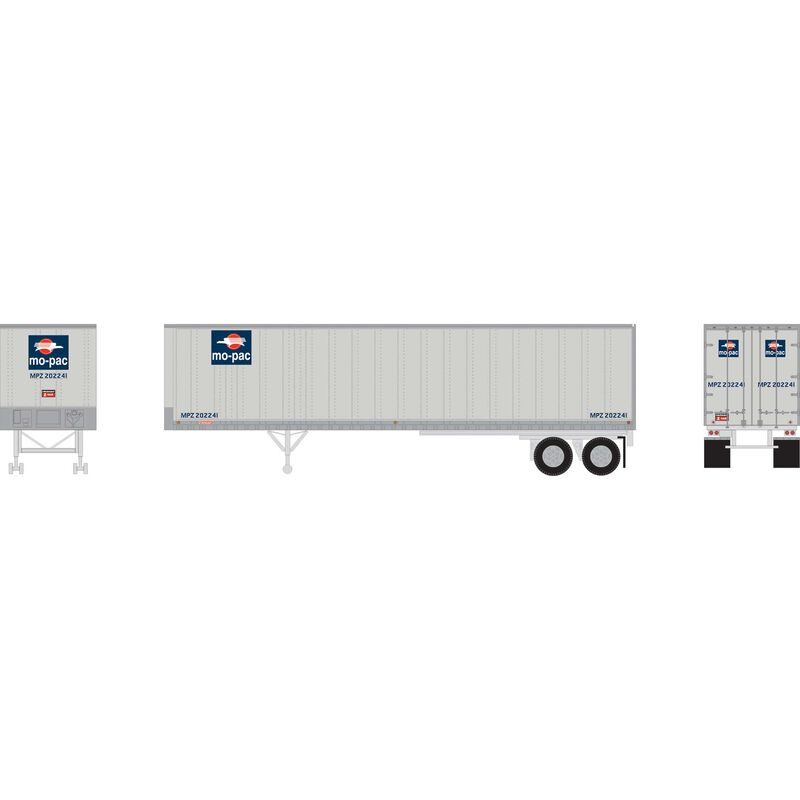 N 40' Fruehauf Trailer, MP/MPZ #202241