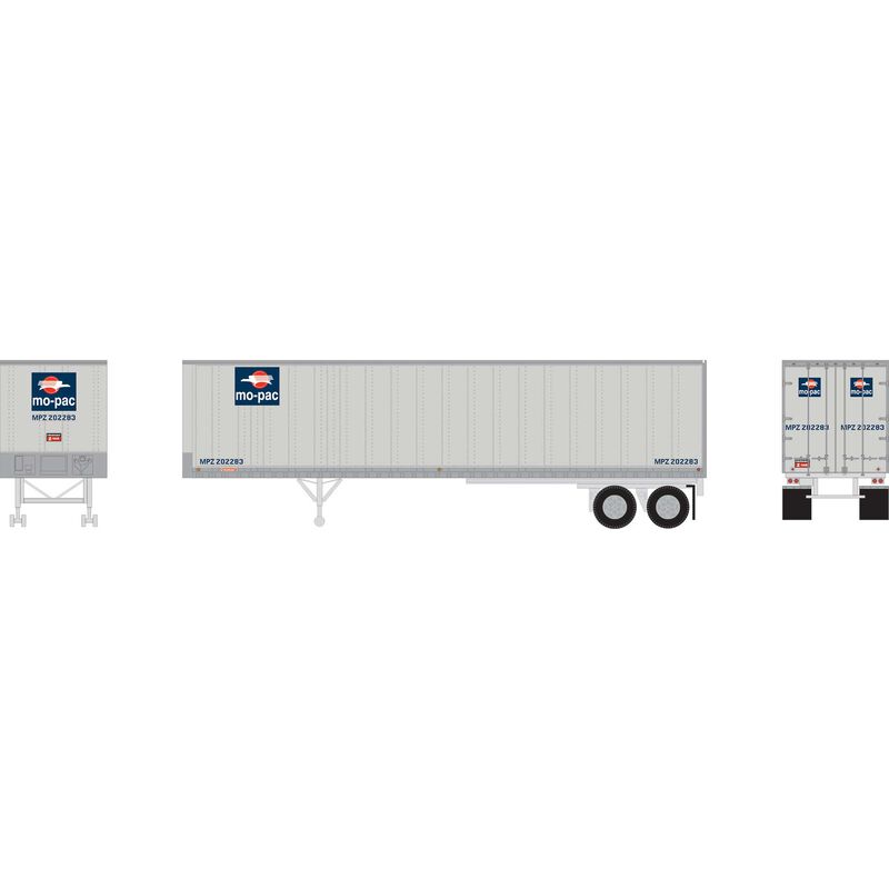 N 40' Fruehauf Trailer, MP/MPZ #202283