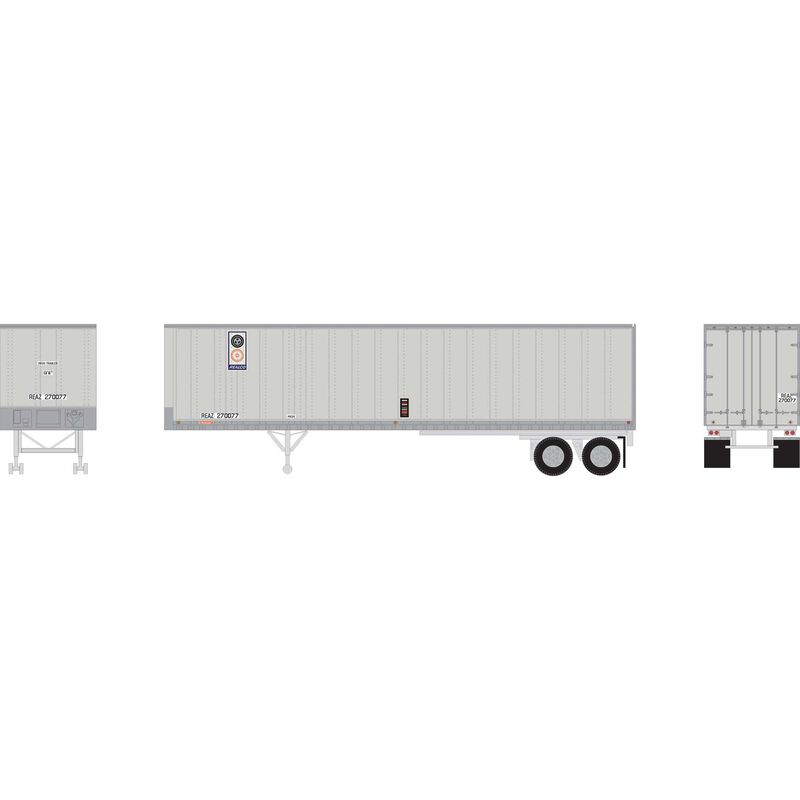 N 40' Fruehauf Trailer, Realco/REAZ #270077