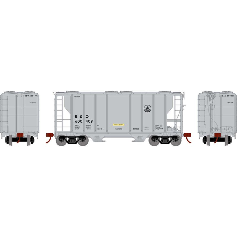 HO PS-2 2600 Covered Hopper, B&O #600409