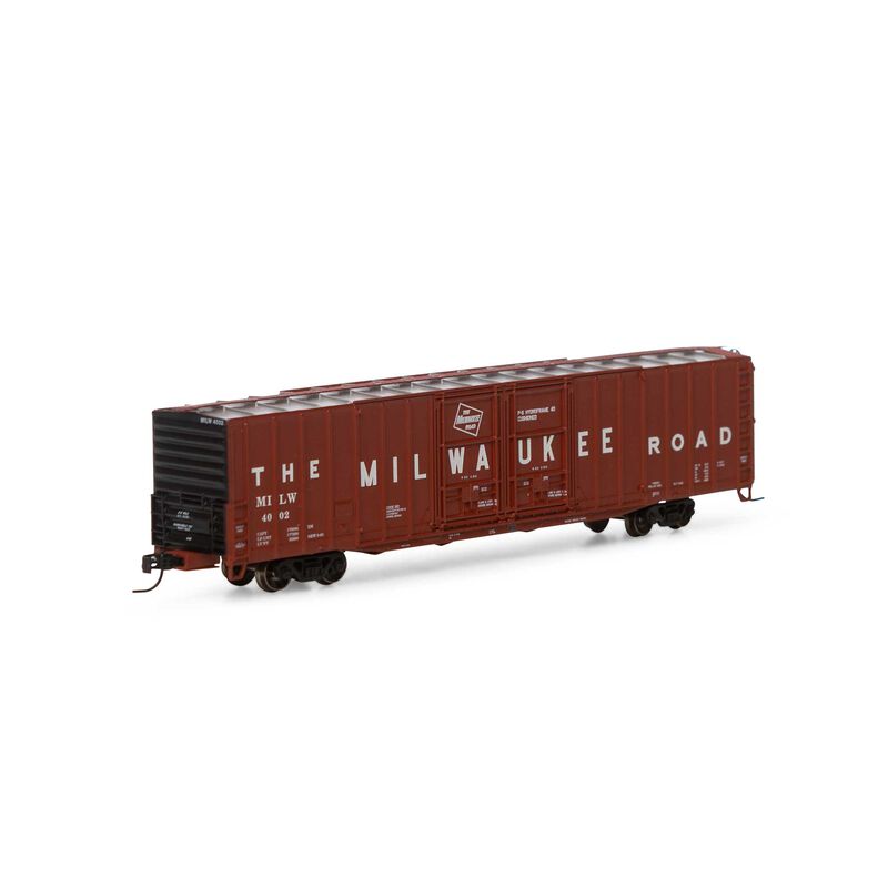 Athearn N 60' PS Auto Box, MILW #4002 - ATH6703